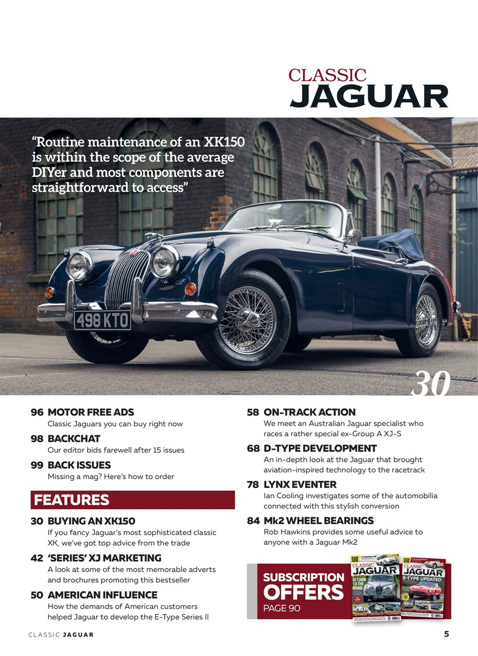 Classic Jaguar Preview Pages