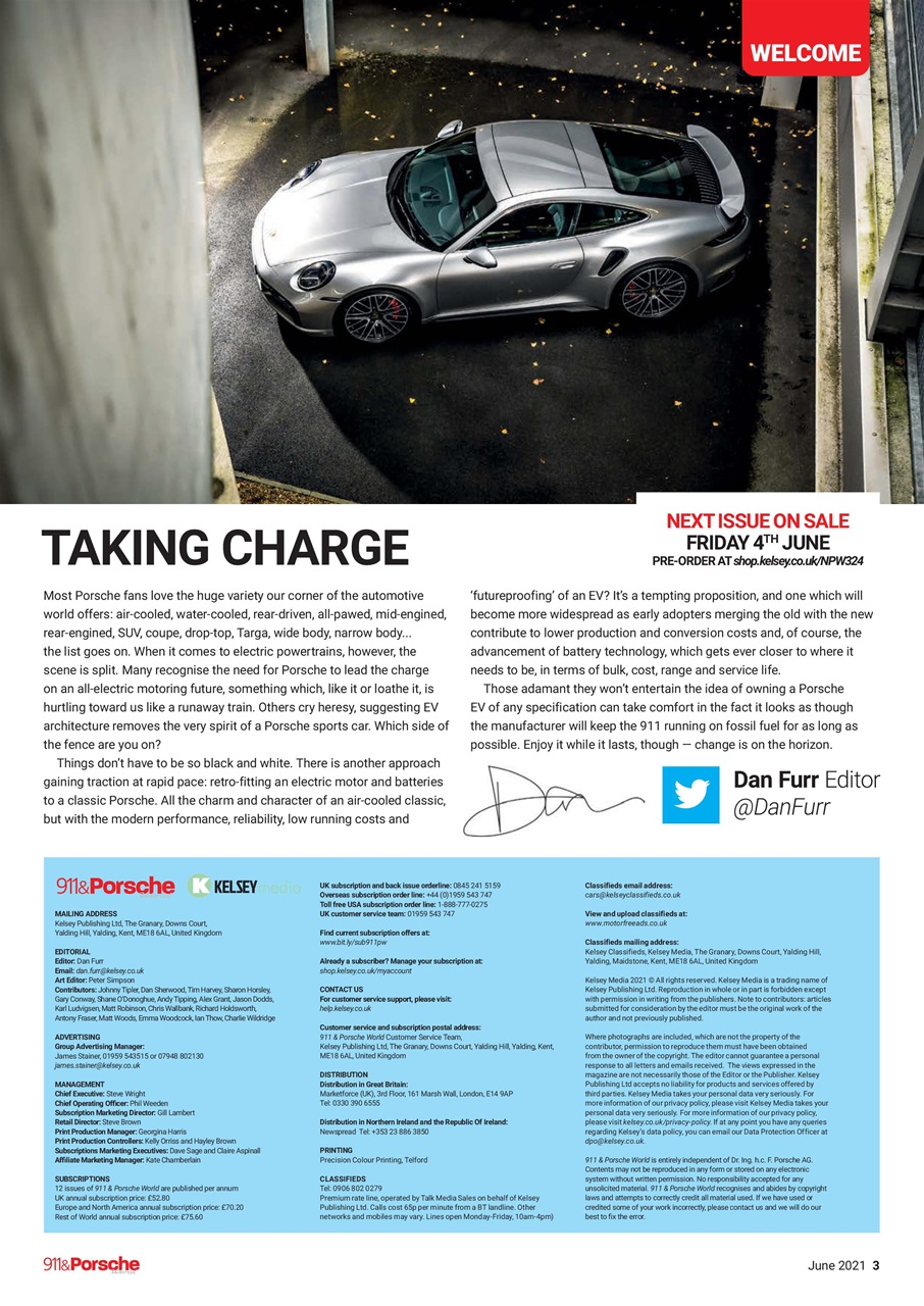 911 & Porsche World Preview Pages