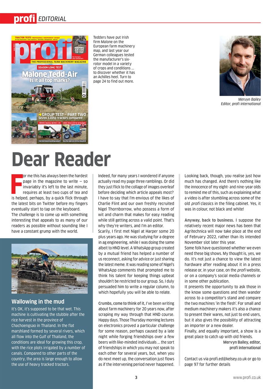 Profi International Preview Pages