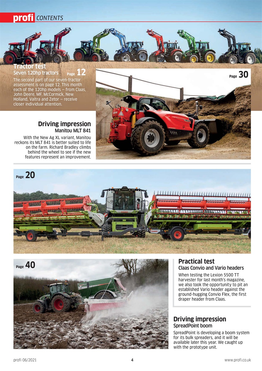 Profi International Preview Pages