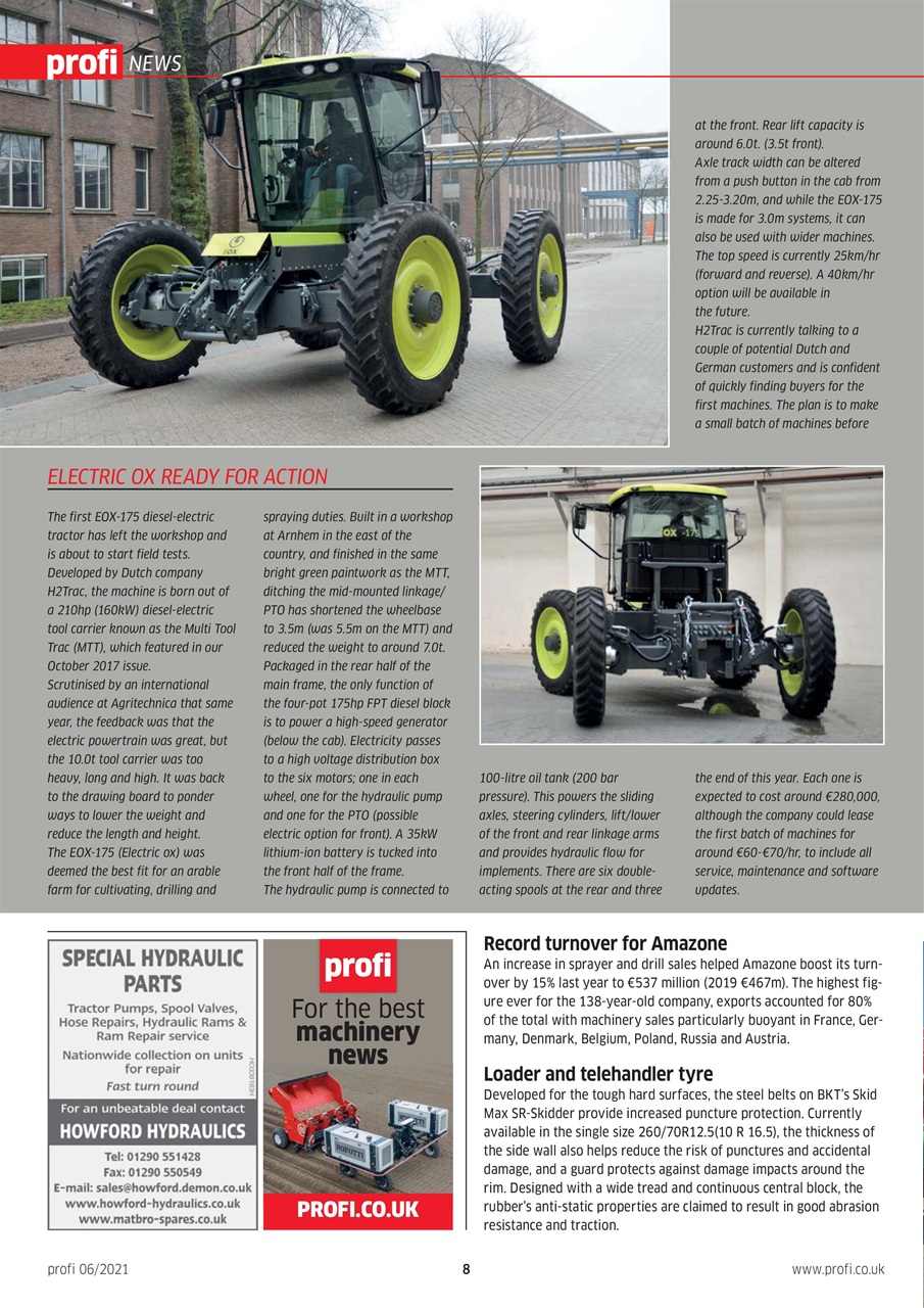 Profi International Preview Pages