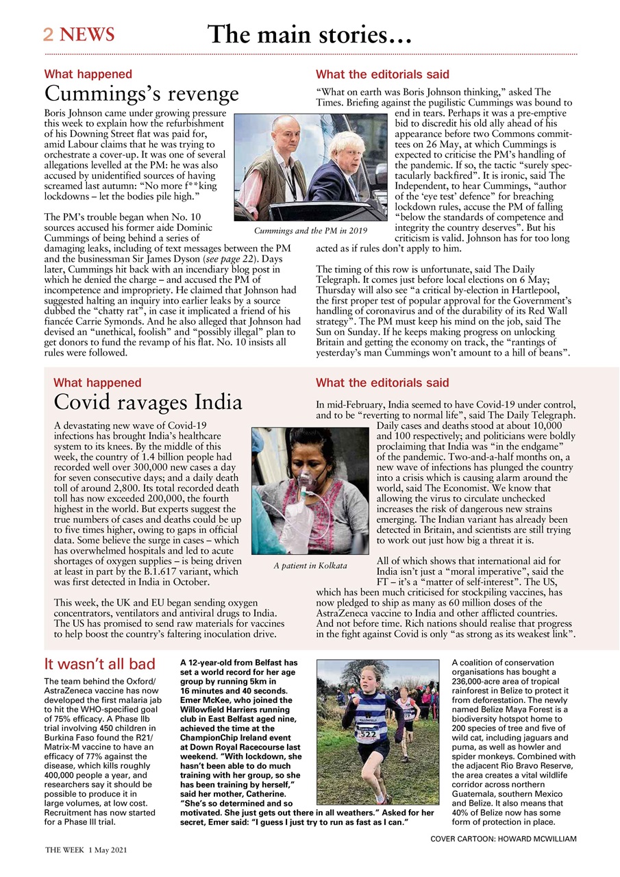 The Week Preview Pages