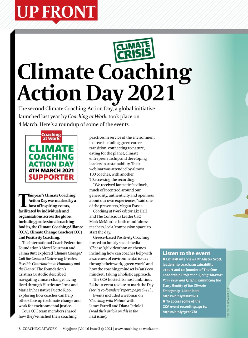 Coaching at Work Preview Pages