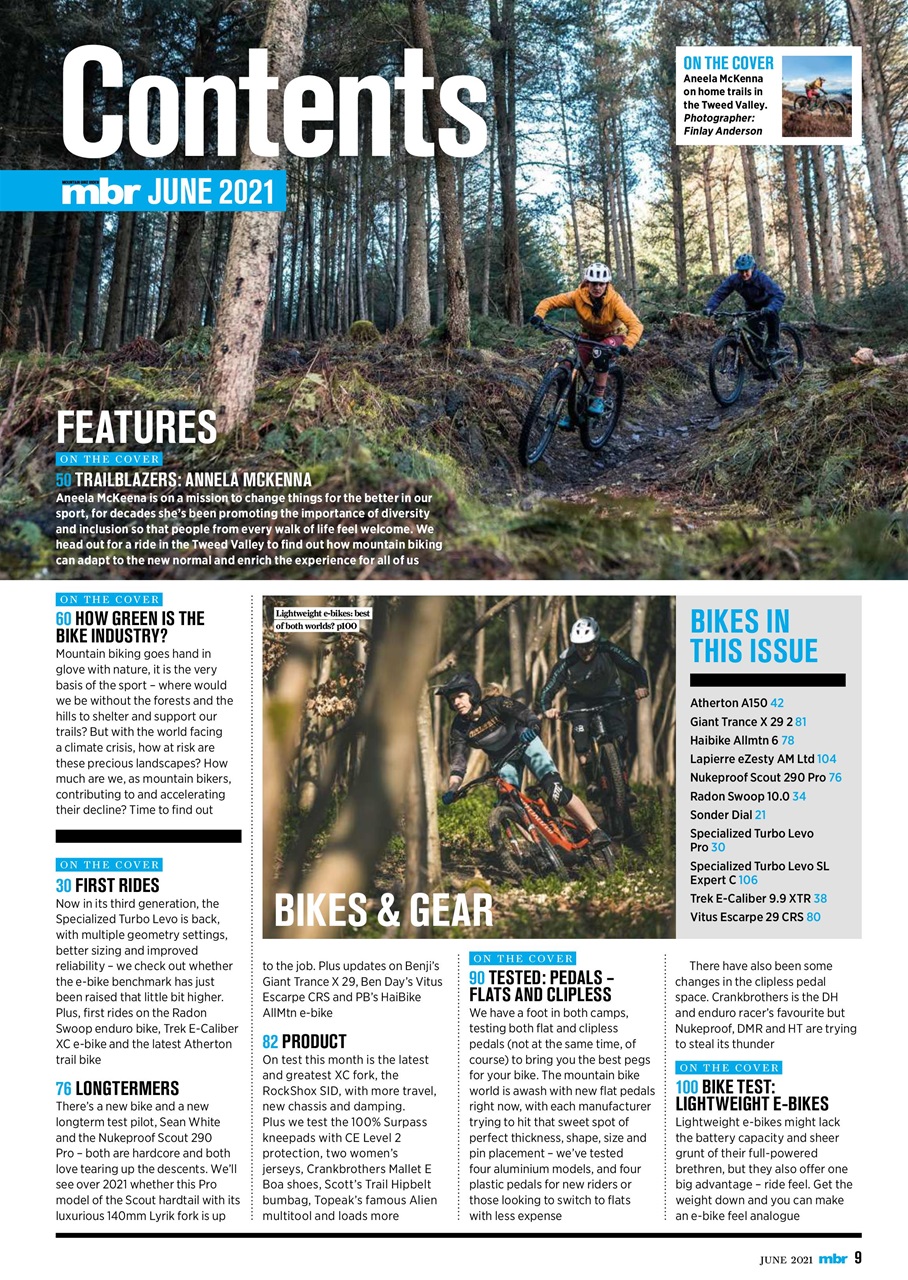 Mountain Bike Rider Preview Pages
