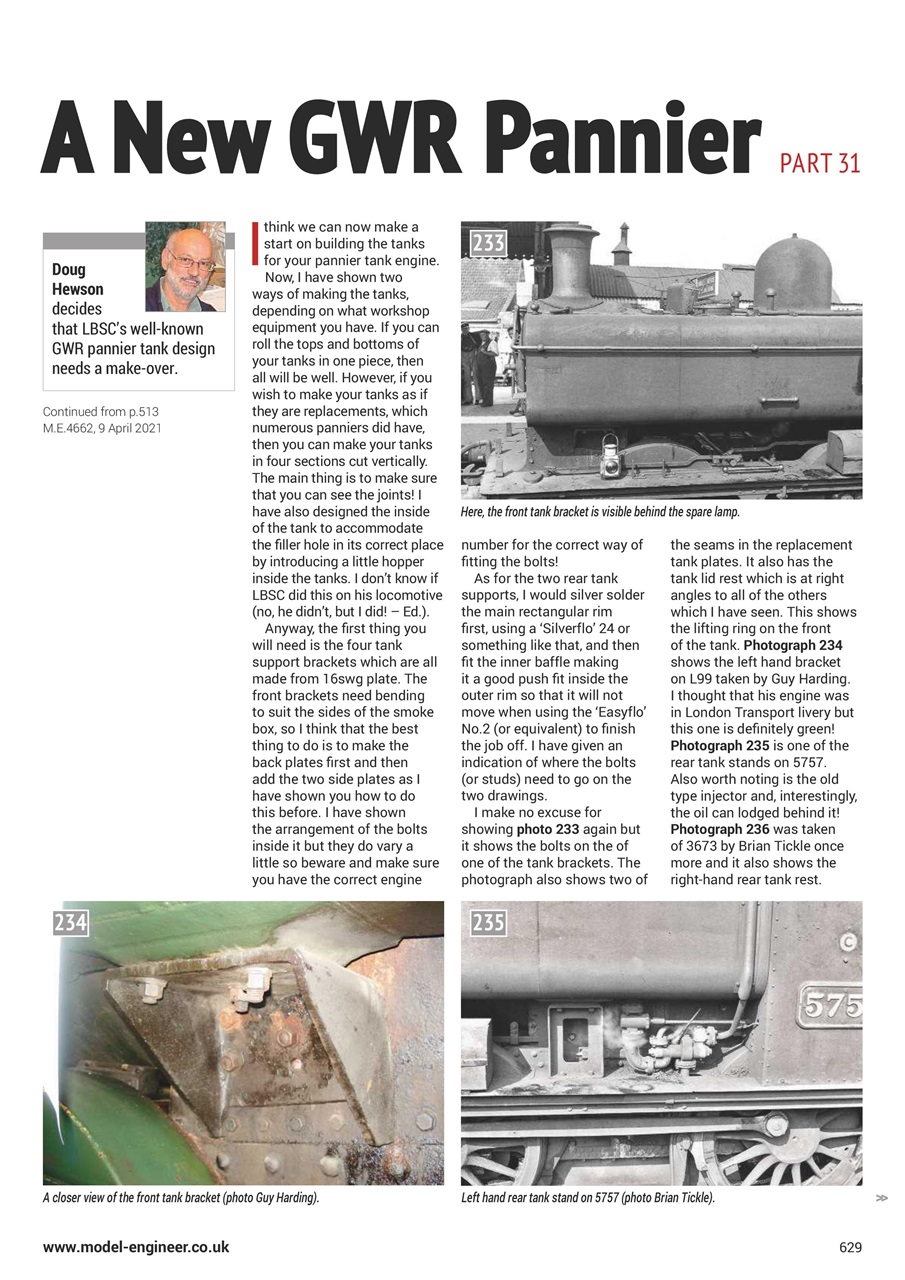 Model Engineer Preview Pages