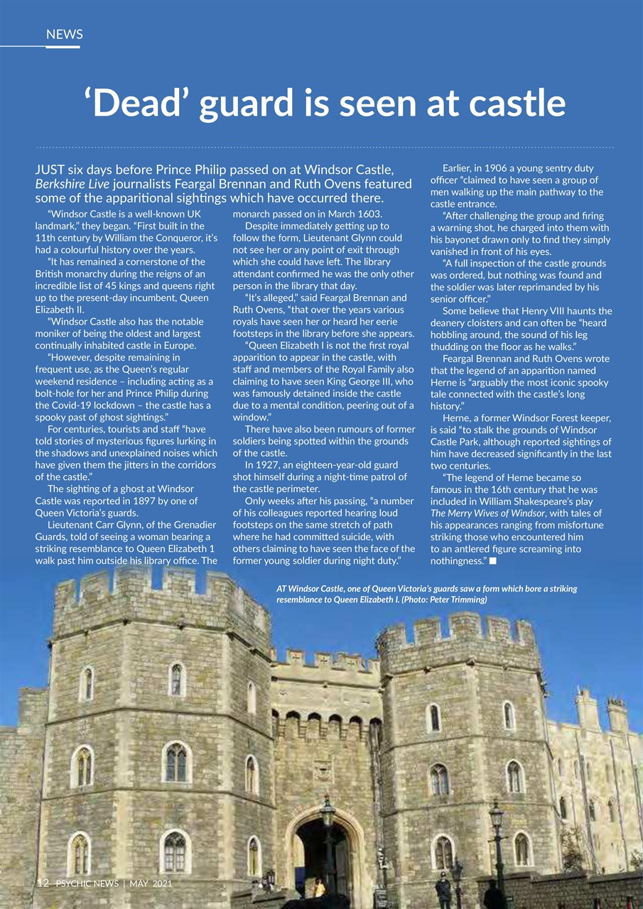 Psychic News Preview Pages