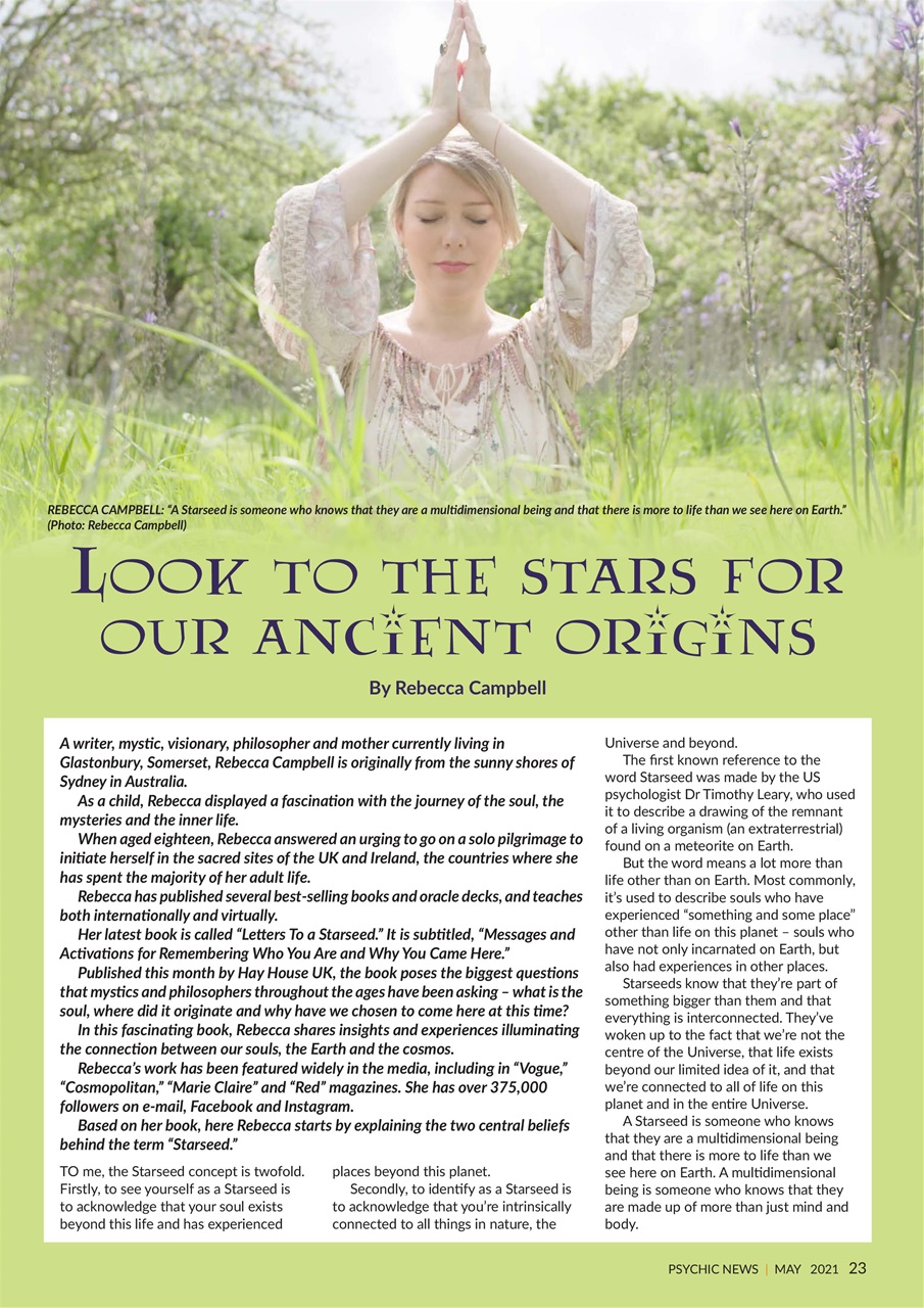 Psychic News Preview Pages