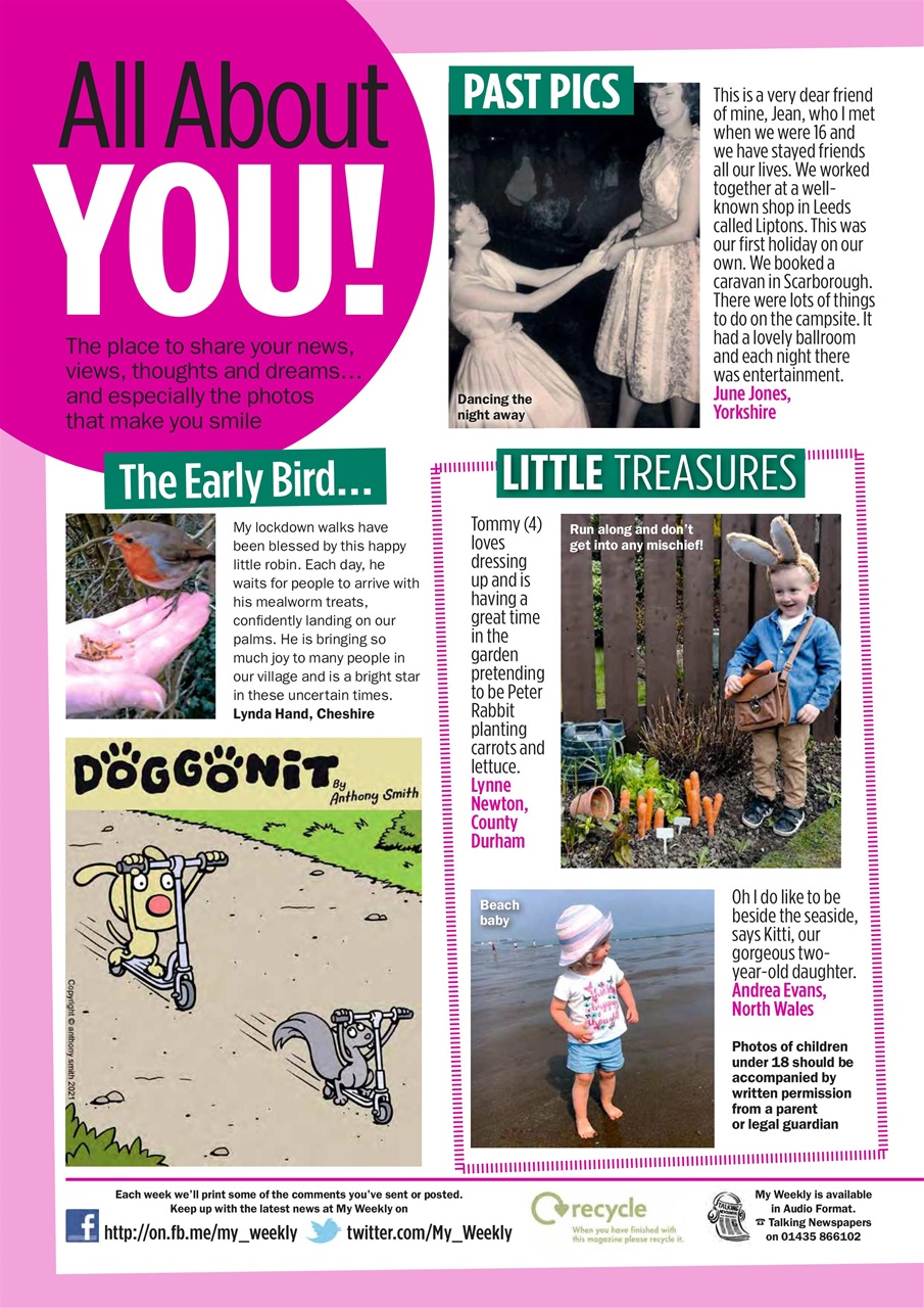 My Weekly Preview Pages