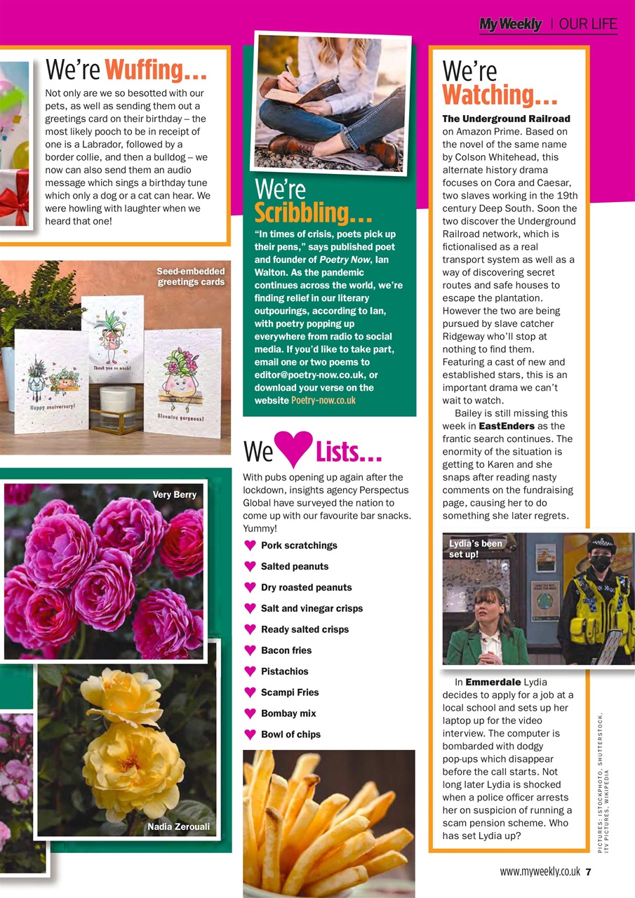 My Weekly Preview Pages