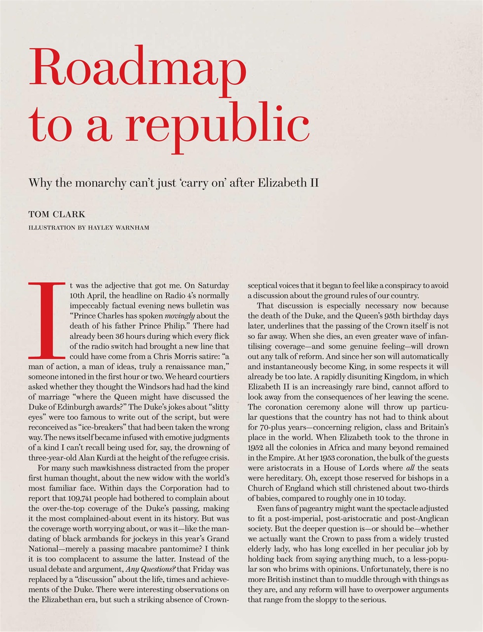 Prospect Magazine Preview Pages