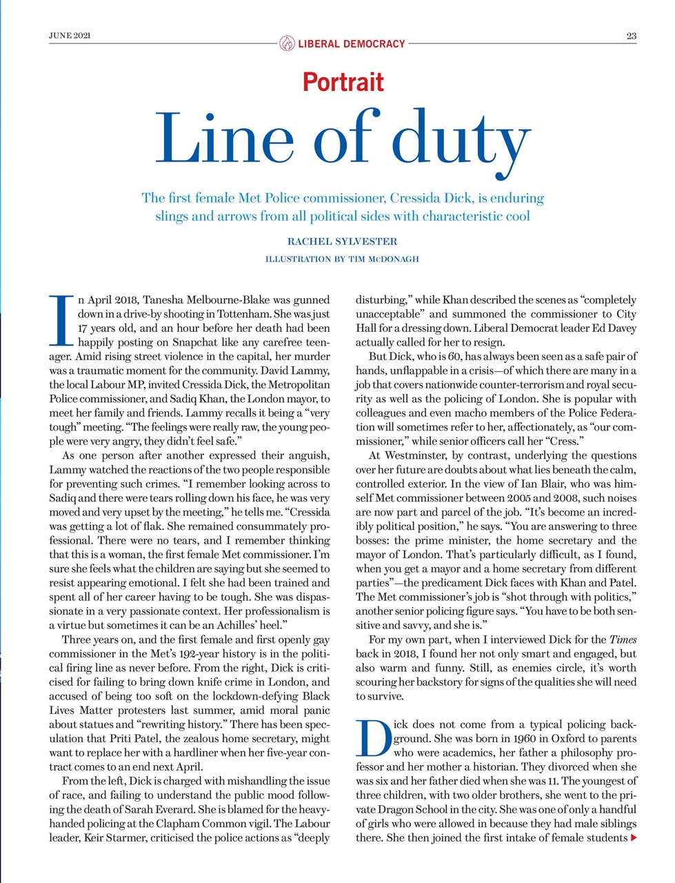 Prospect Magazine Preview Pages