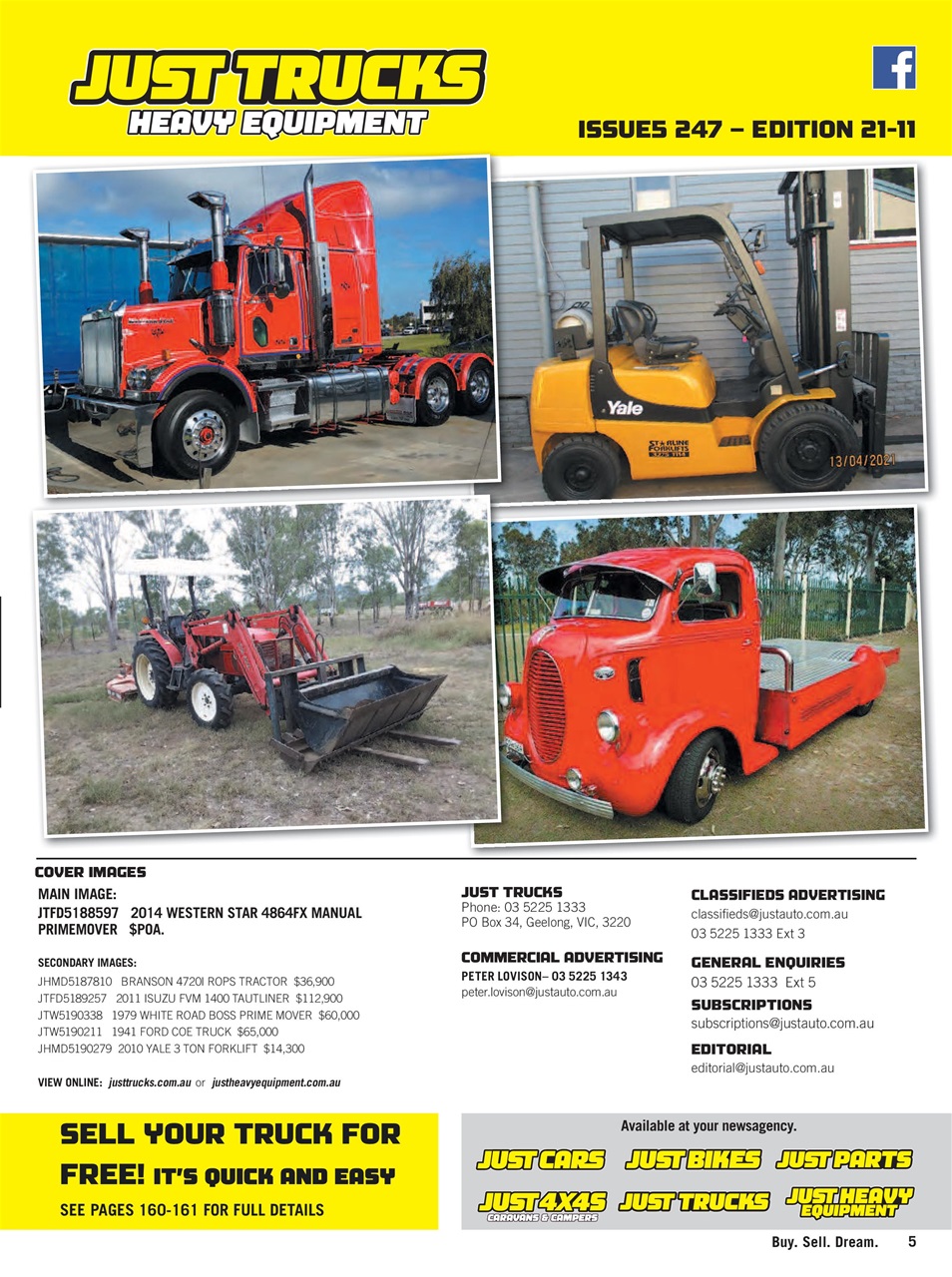 JUST TRUCKS Preview Pages