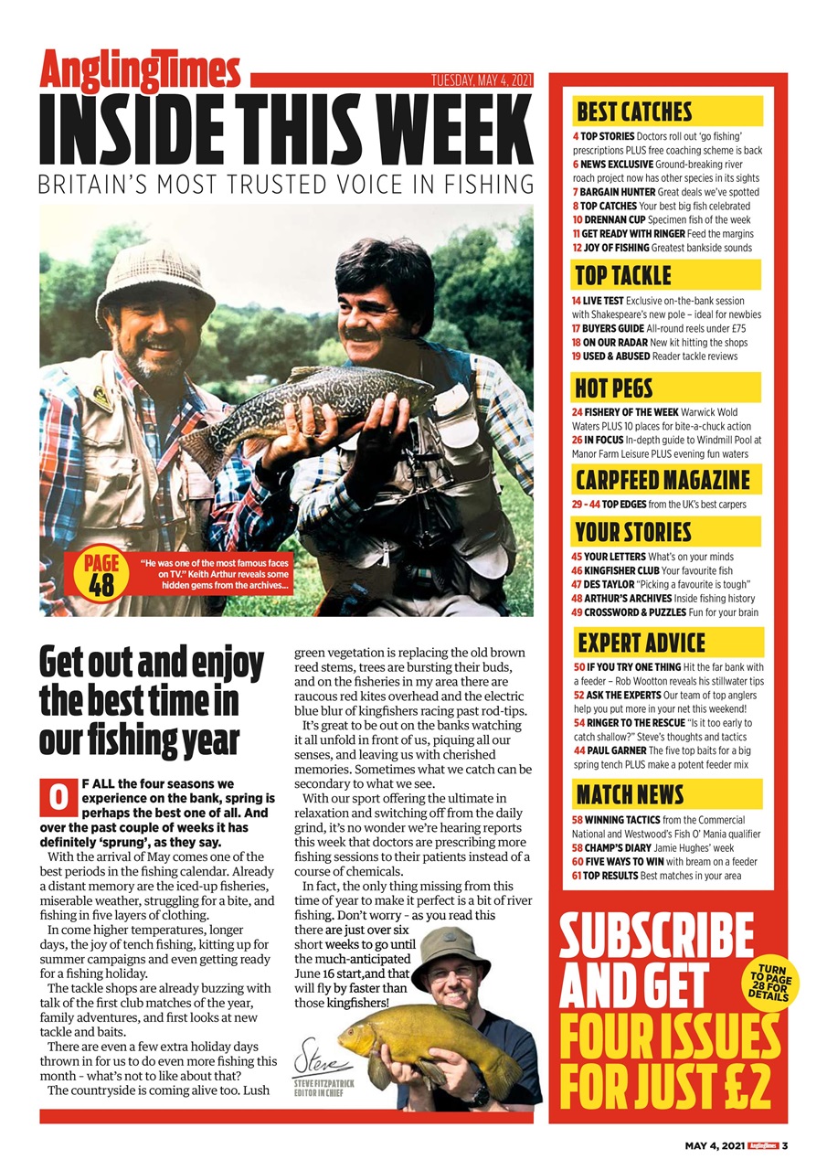 Angling Times Preview Pages