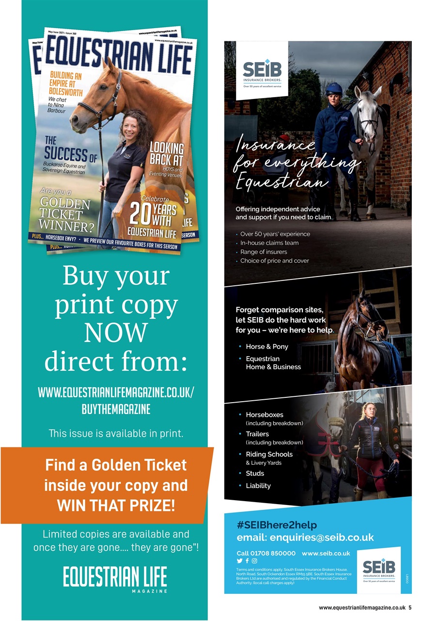 Equestrian Life Magazine Preview Pages