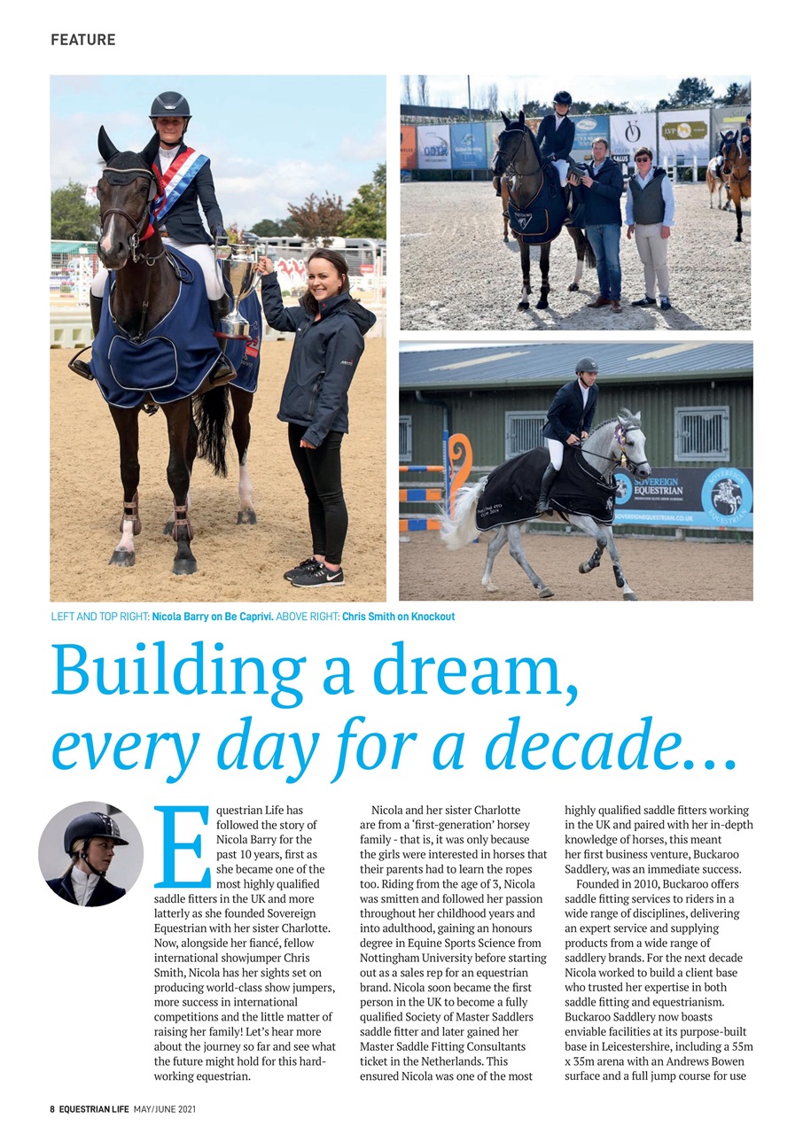 Equestrian Life Magazine Preview Pages