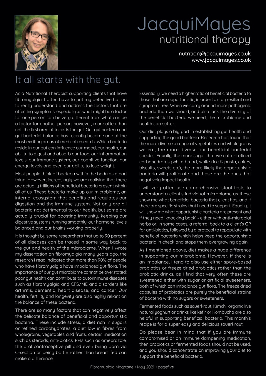 Fibromyalgia Magazine Preview Pages