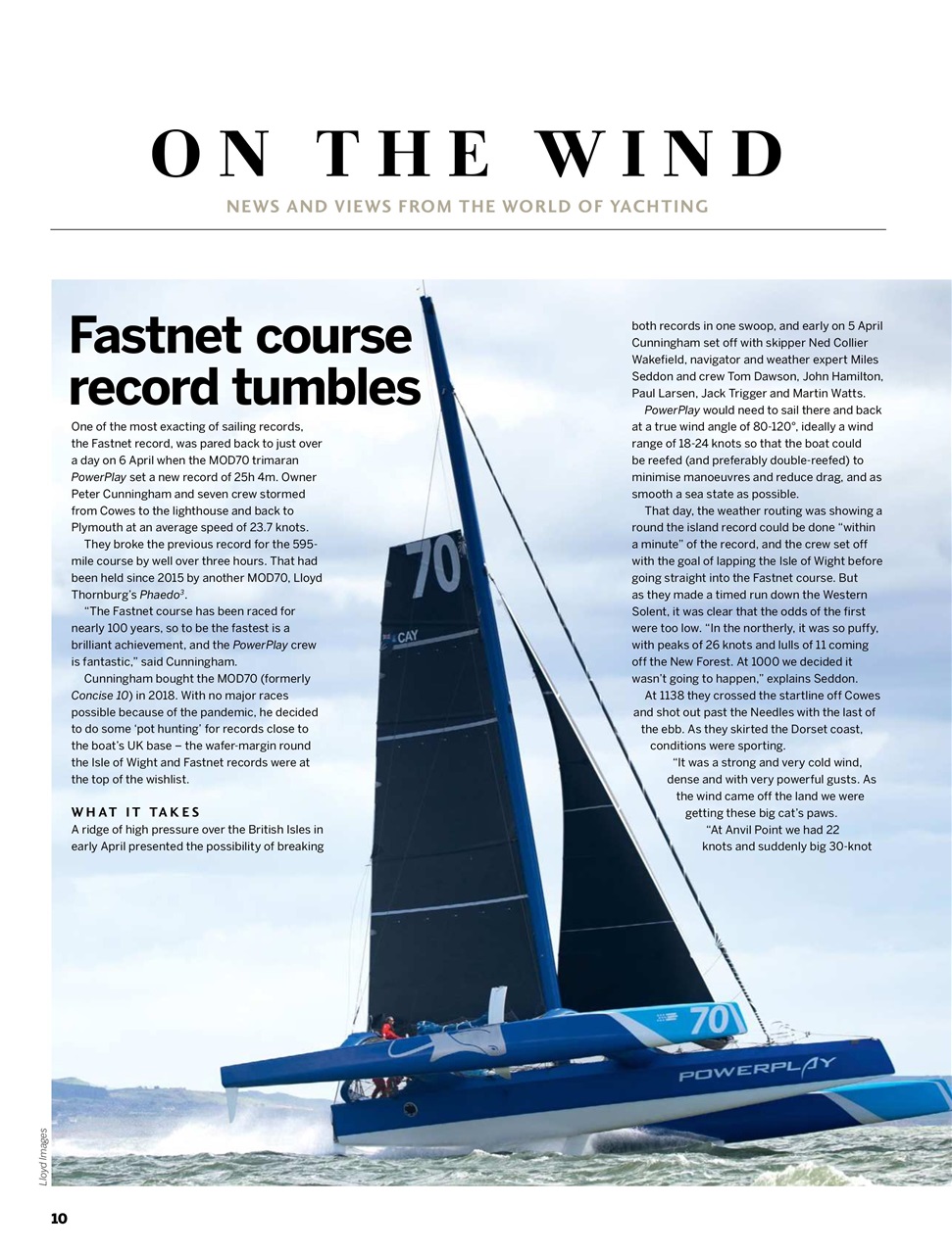 Yachting World Preview Pages