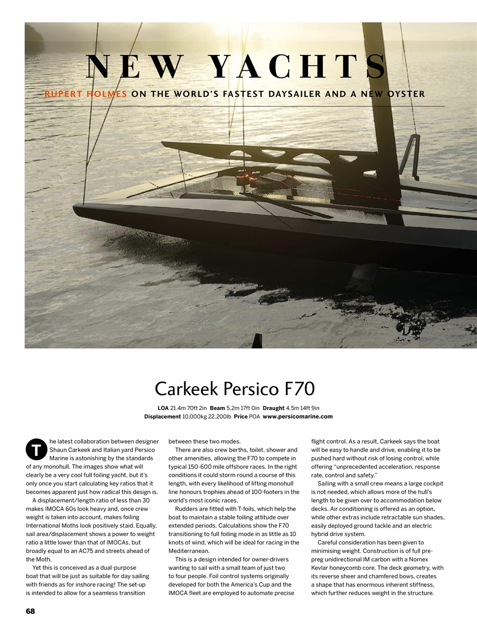 Yachting World Preview Pages