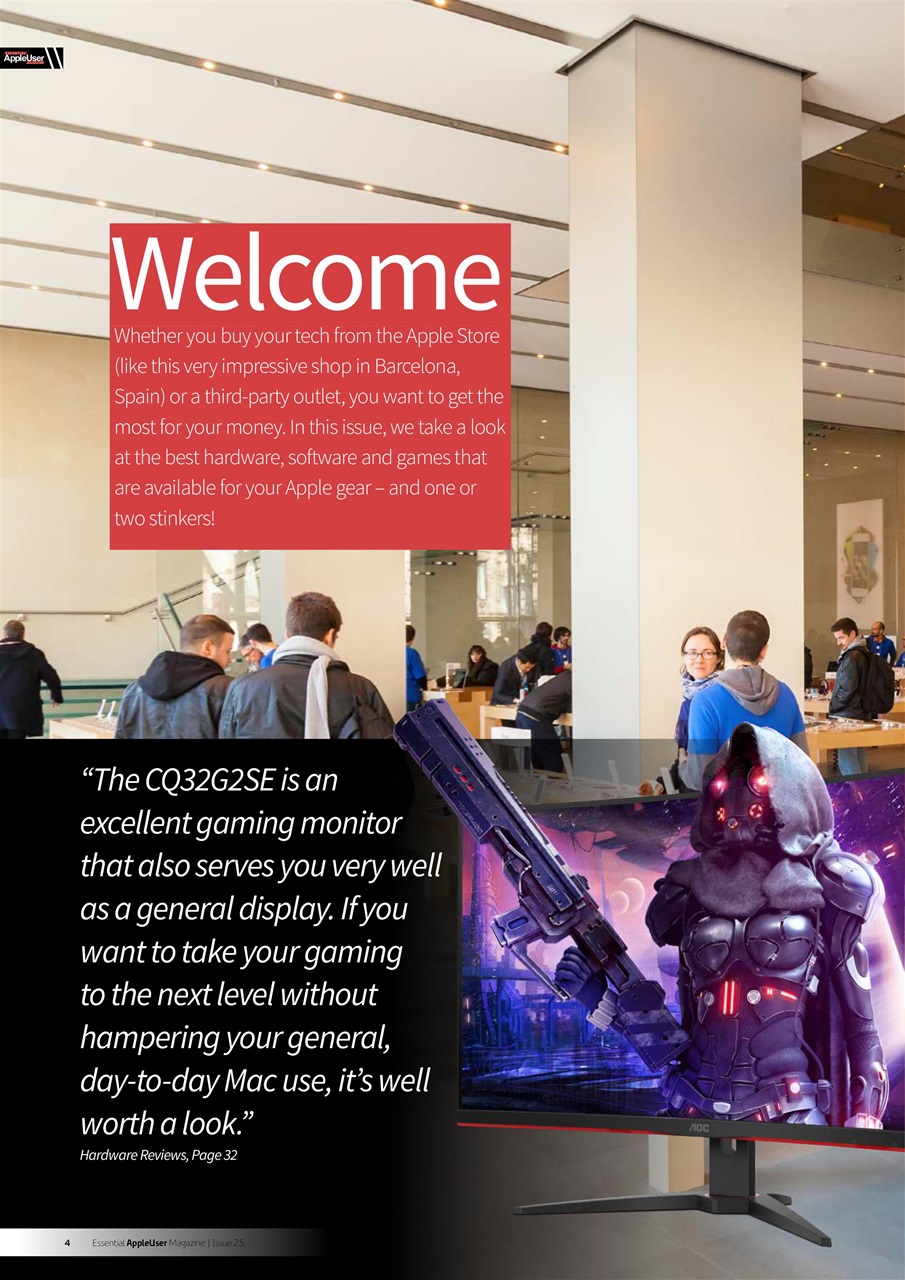 Essential Apple User Preview Pages