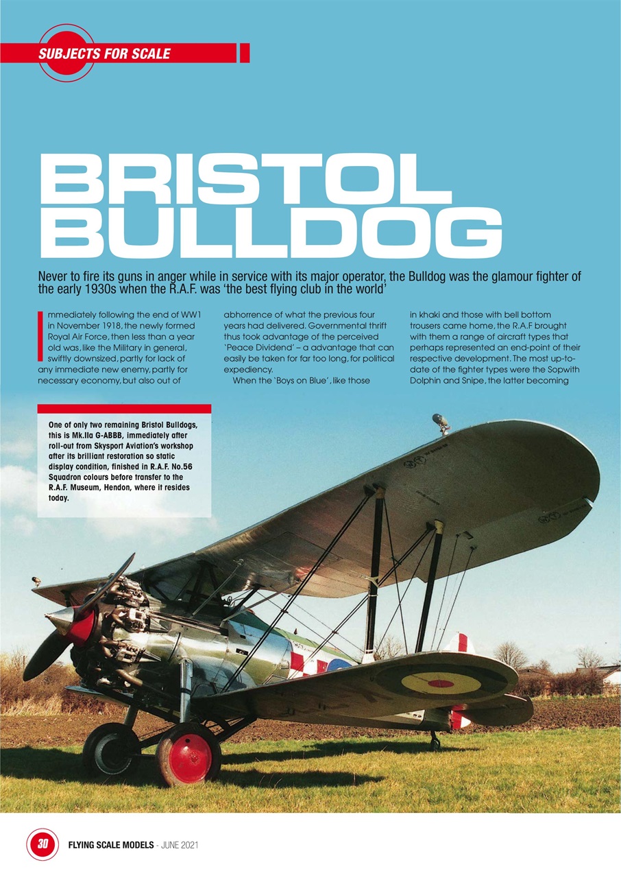 Flying Scale Models Preview Pages