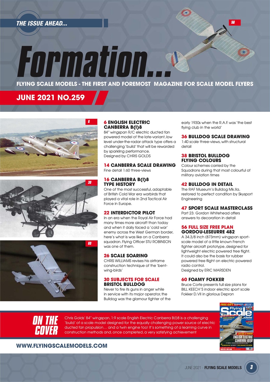 Radio Control Model Flyer Preview Pages