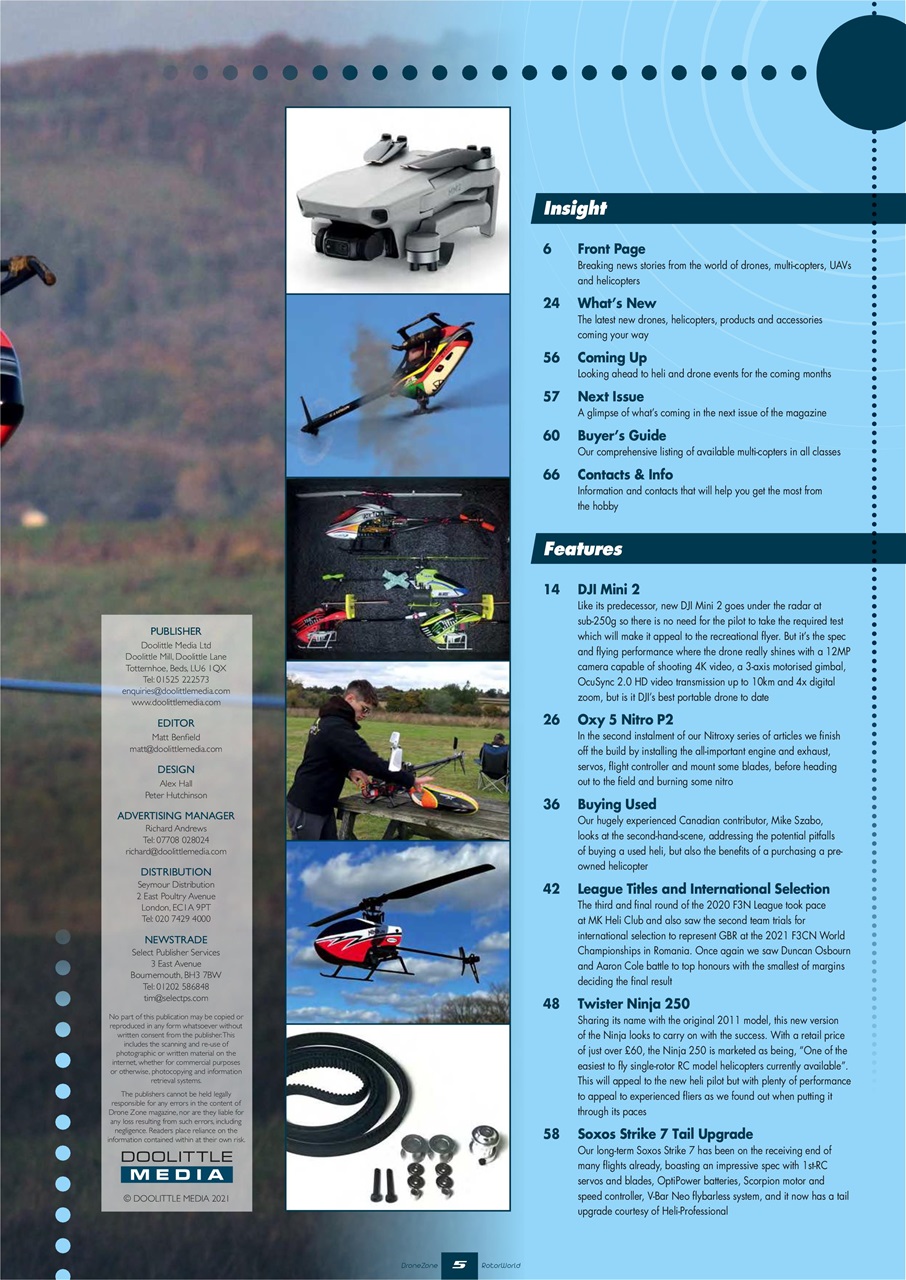 Radio Control Rotor World Preview Pages
