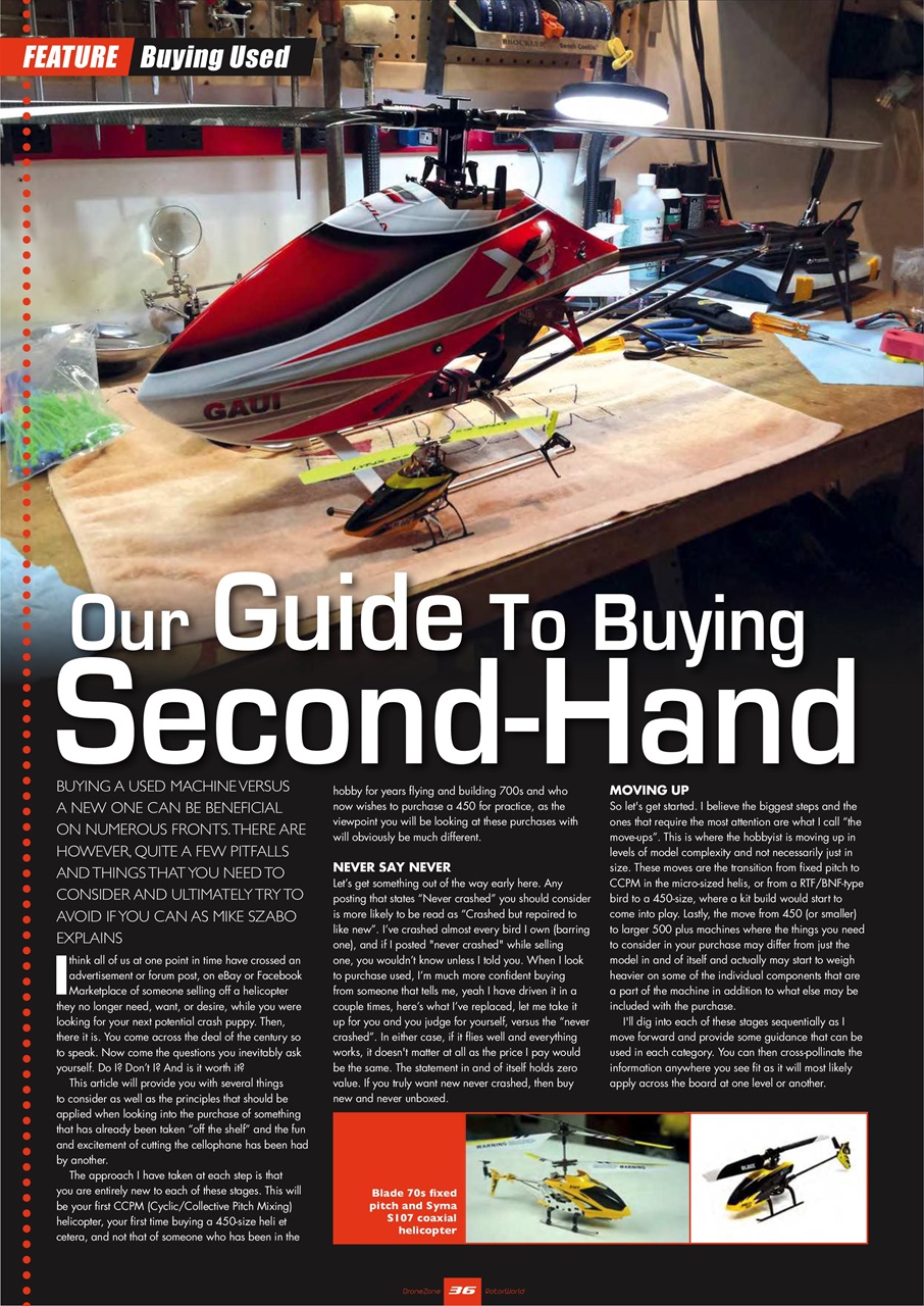 Radio Control Rotor World Preview Pages