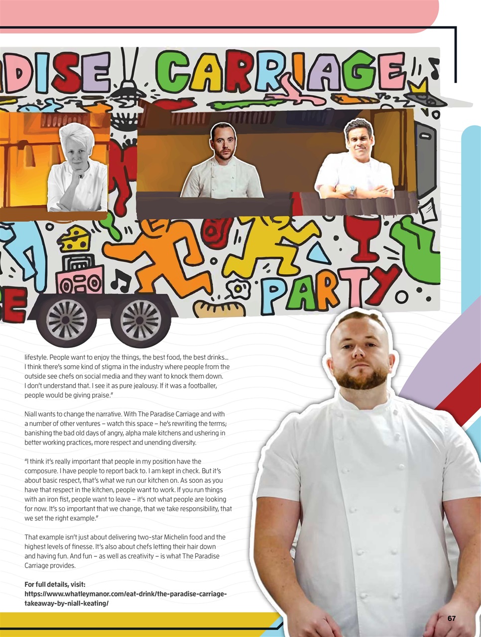 Chef & Restaurant Magazine Preview Pages