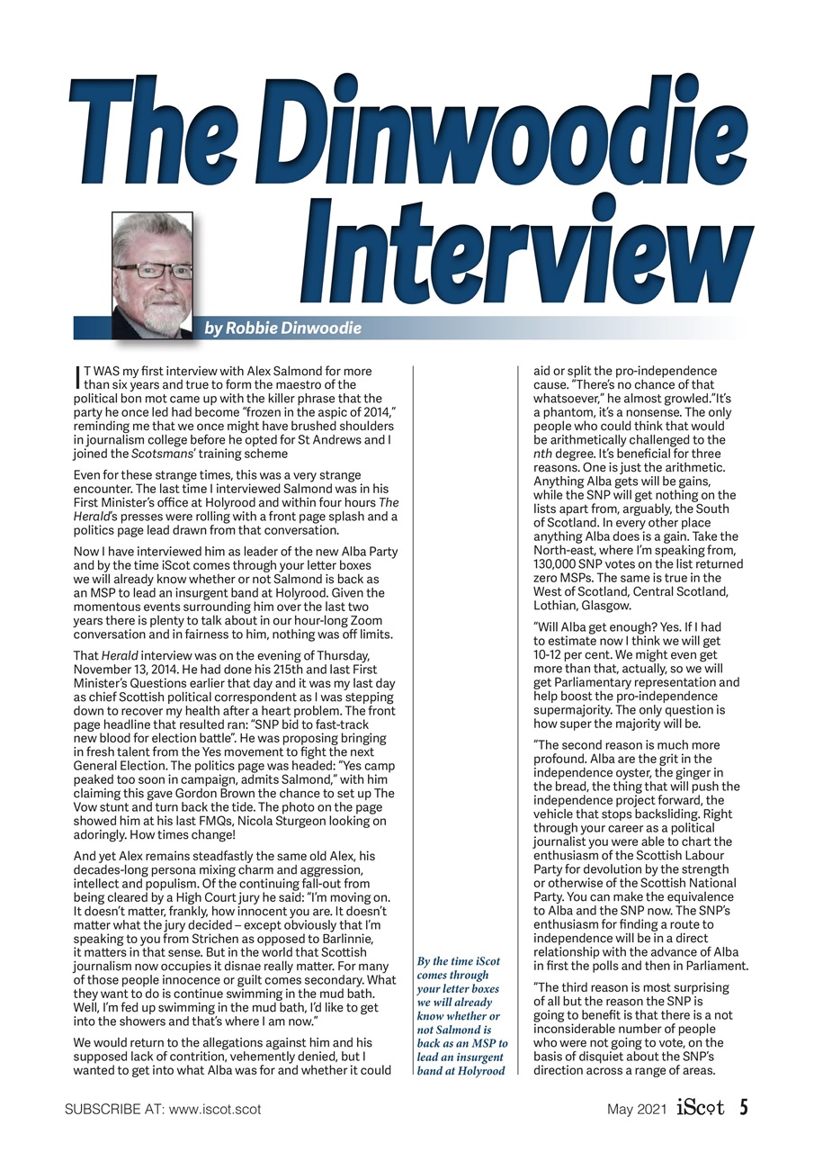 iScot Magazine Preview Pages