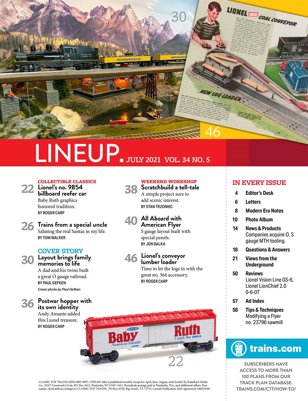 Classic Toy Trains Preview Pages