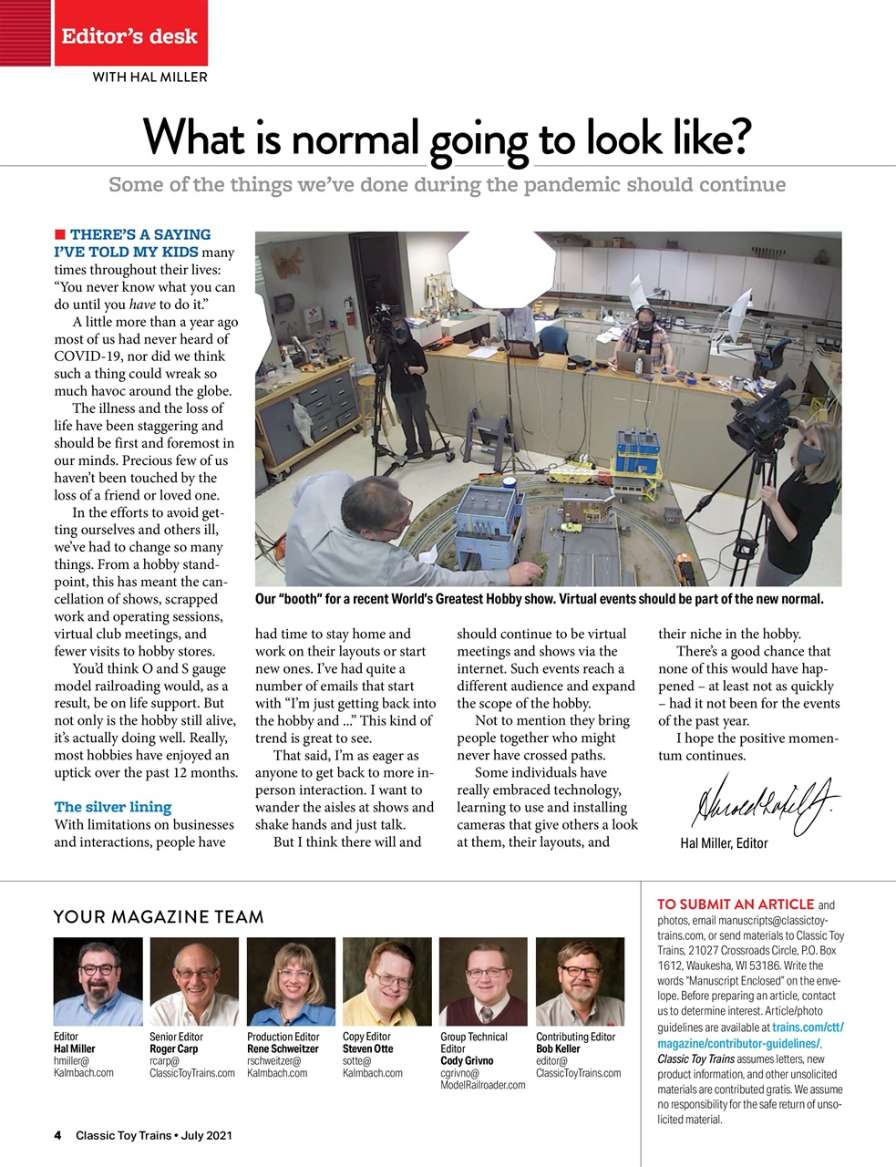 Classic Toy Trains Preview Pages