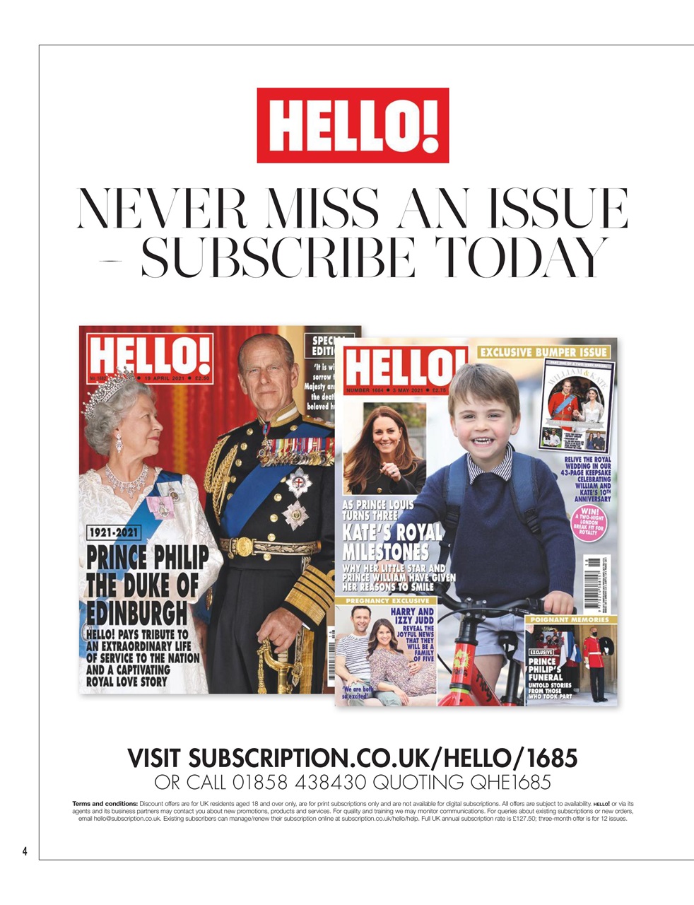 Hello! Magazine Preview Pages