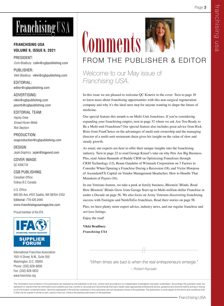 Franchising USA Preview Pages