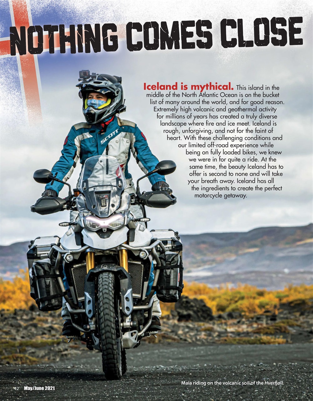 Adventure Motorcycle Preview Pages