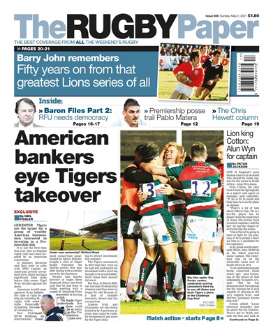 The Rugby Paper issue 2 May 2021