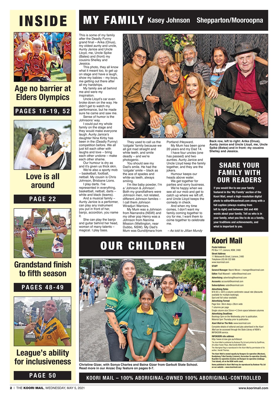 Koori Mail Preview Pages