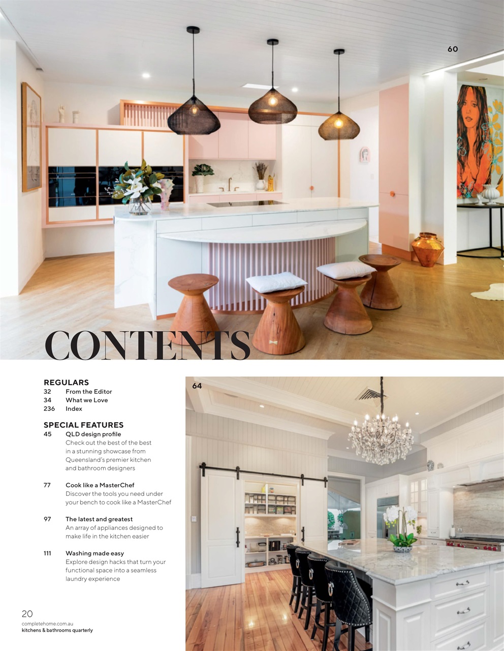 Kitchens & Bathrooms Quarterly Preview Pages