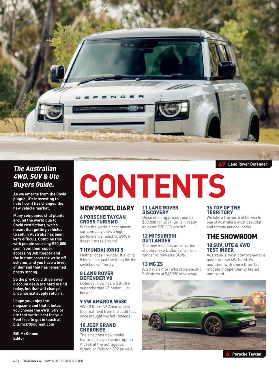 Australian 4WD and SUV Buyers Guide Preview Pages