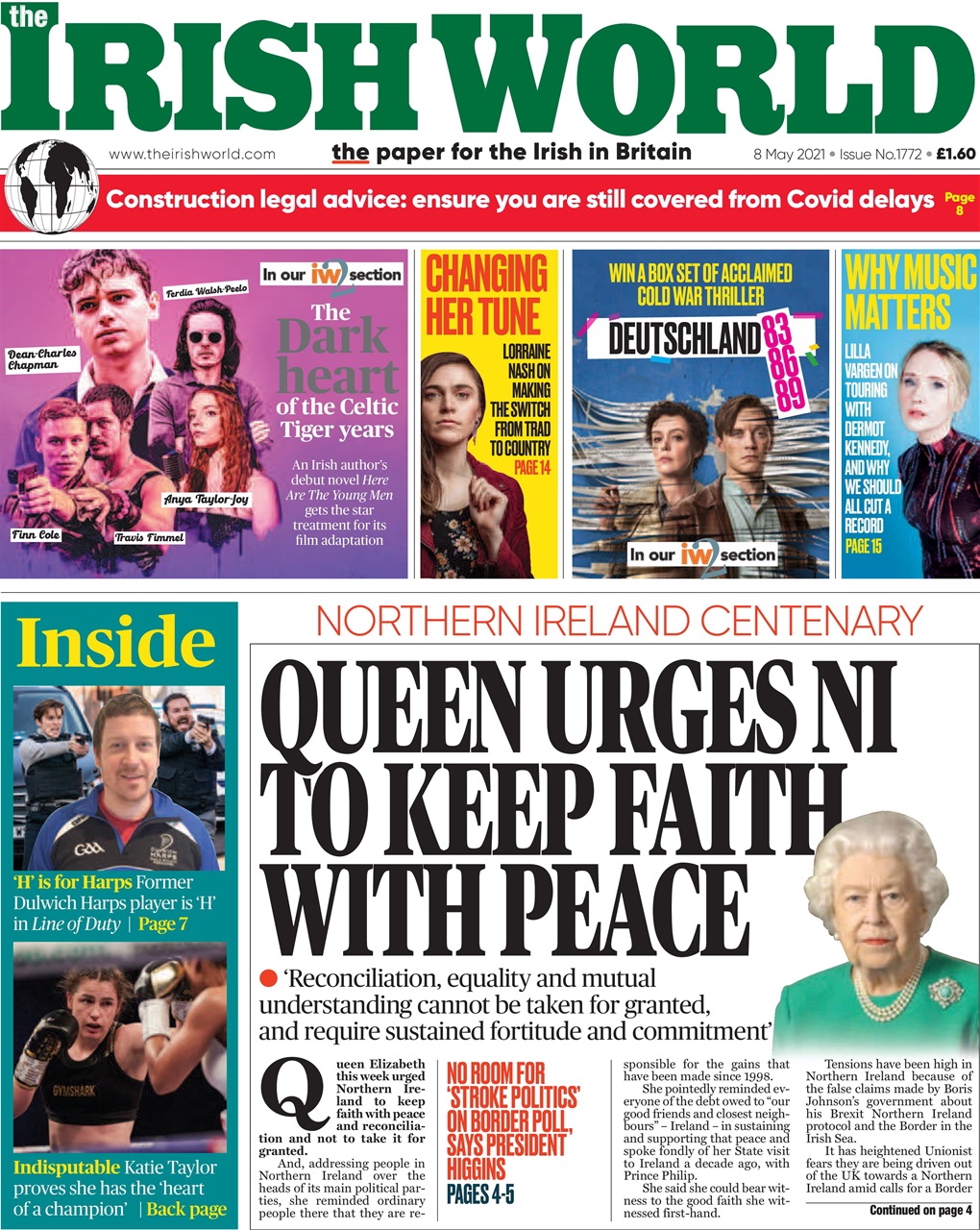 Irish World Preview Pages