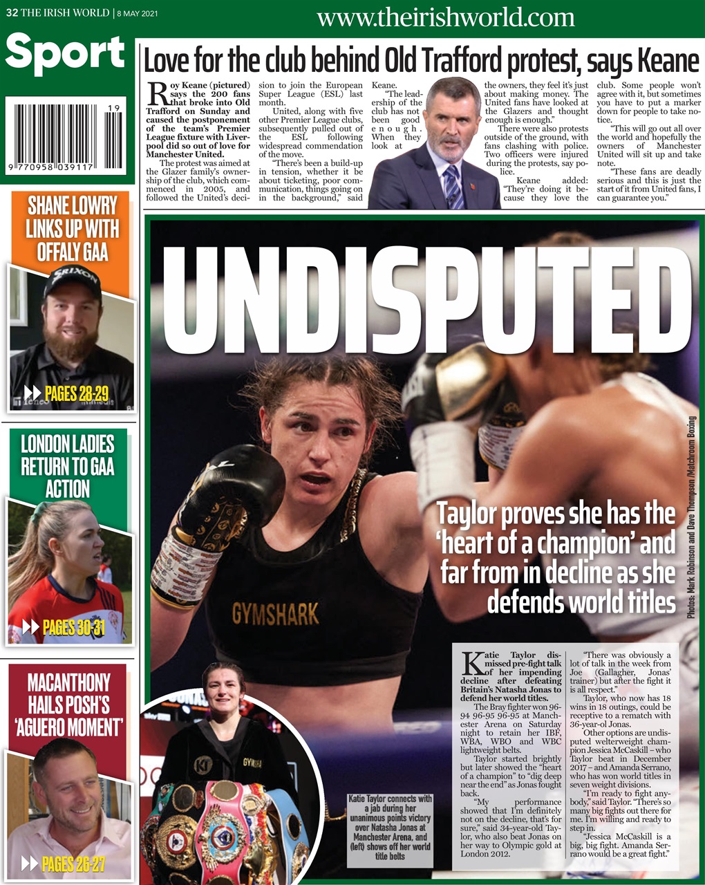 Irish World Preview Pages