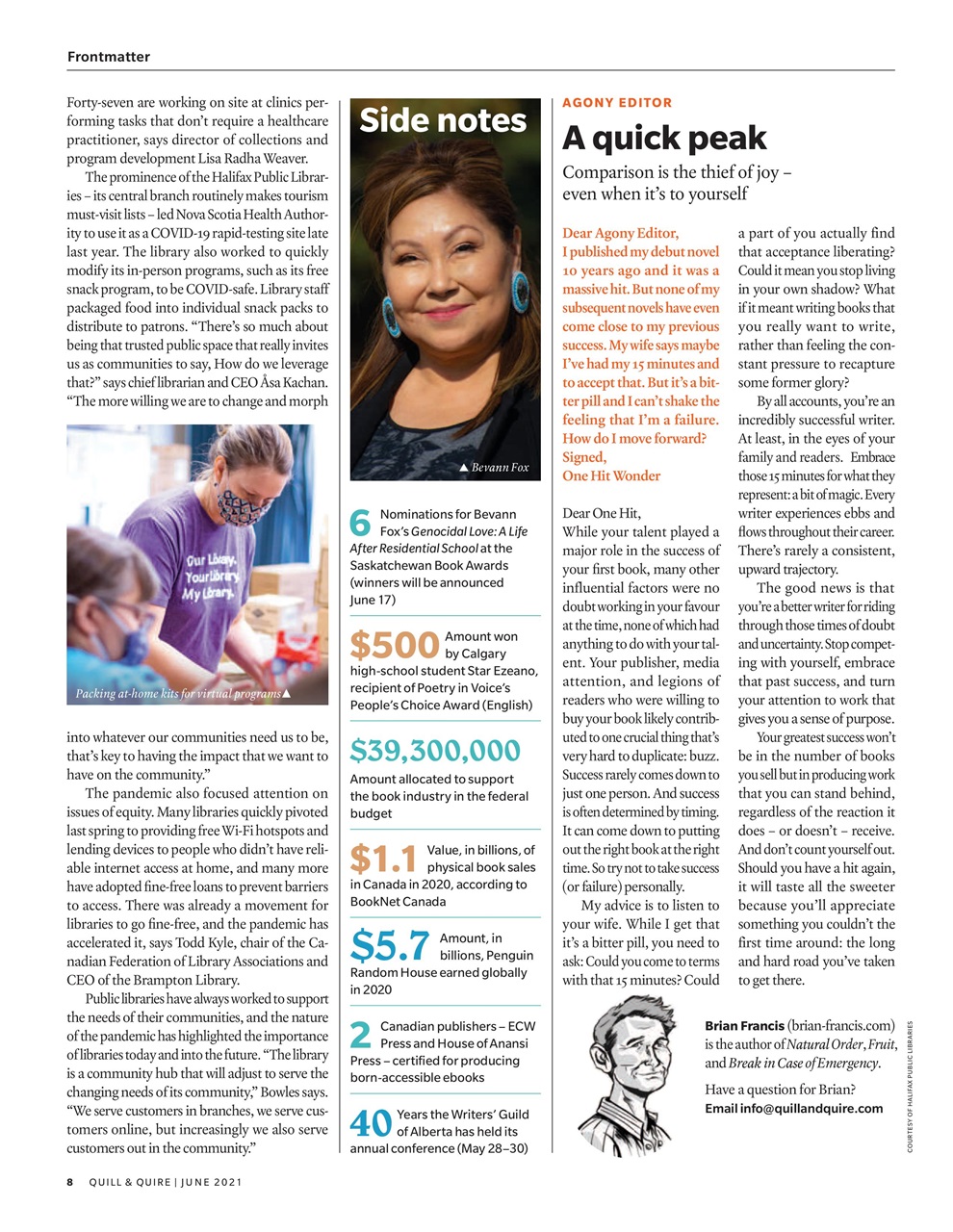 Quill & Quire Preview Pages