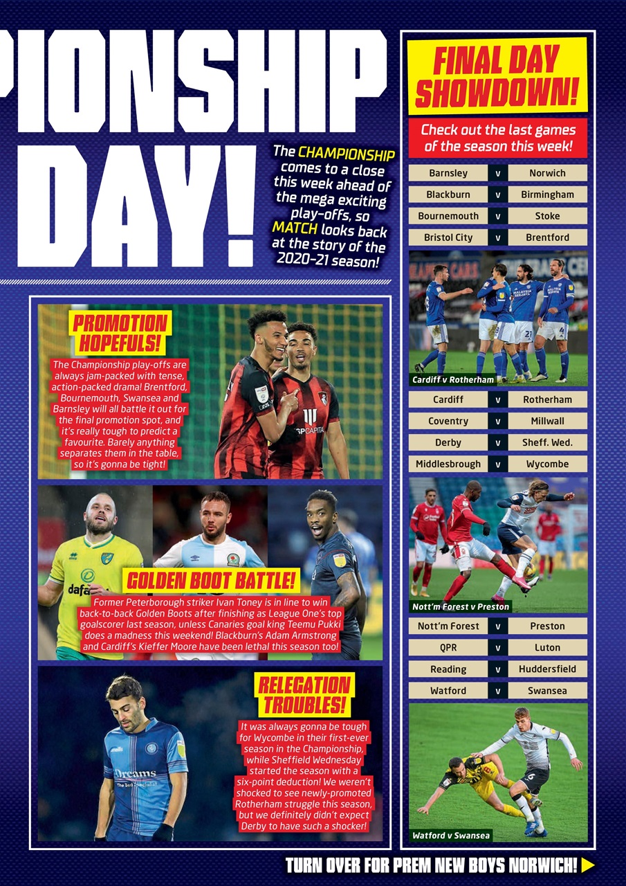 Match Preview Pages