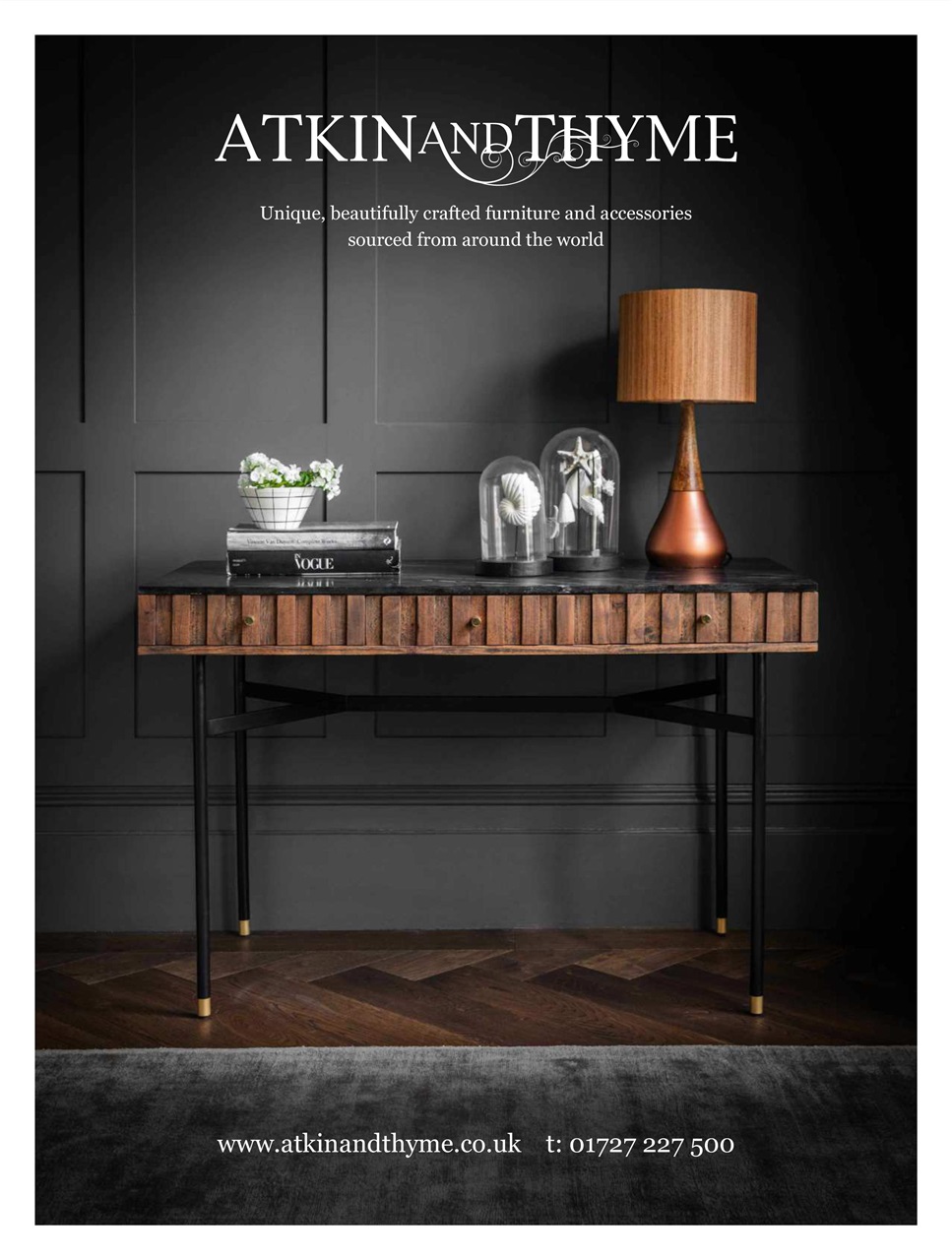 Homes & Antiques Magazine Preview Pages