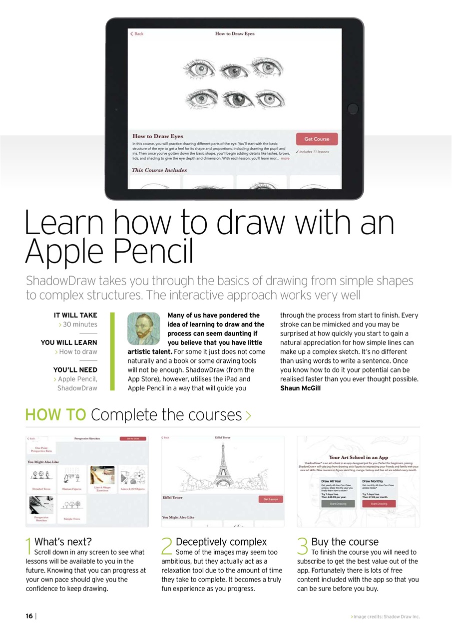 iPad User Preview Pages