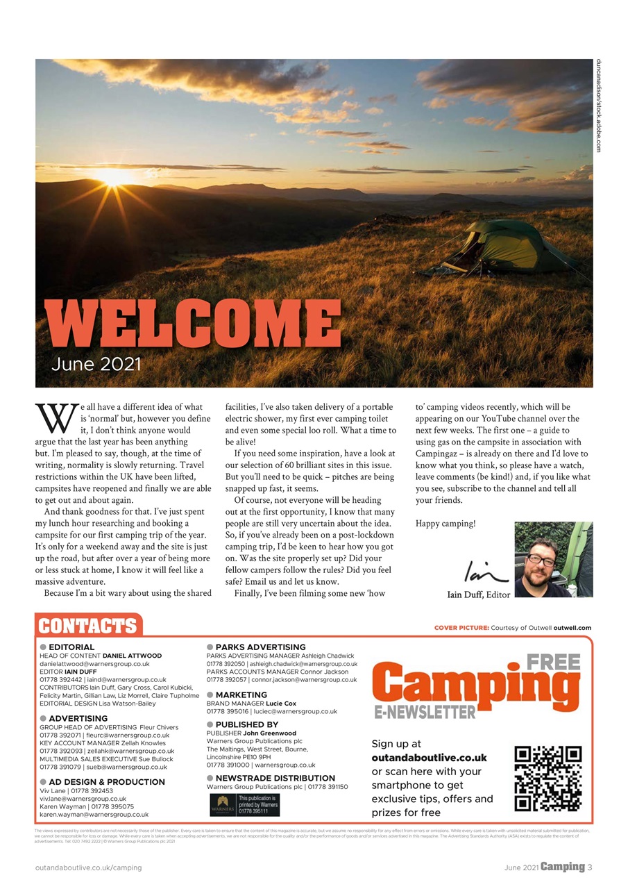 Camping Preview Pages