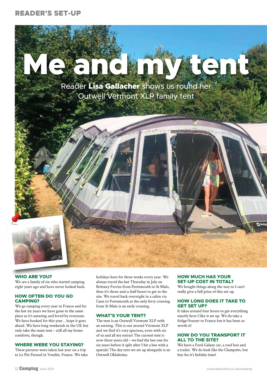 Camping Preview Pages