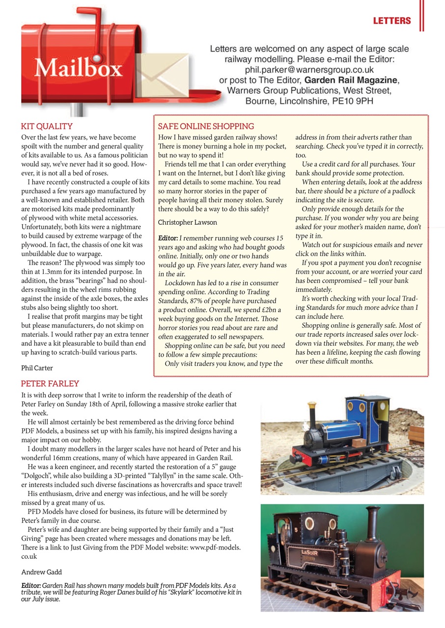 Garden Rail Preview Pages