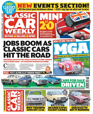 Classic Car Weekly issue 05 May 2021