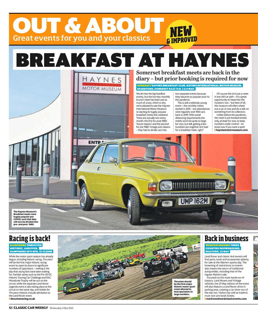 Classic Car Weekly Preview Pages