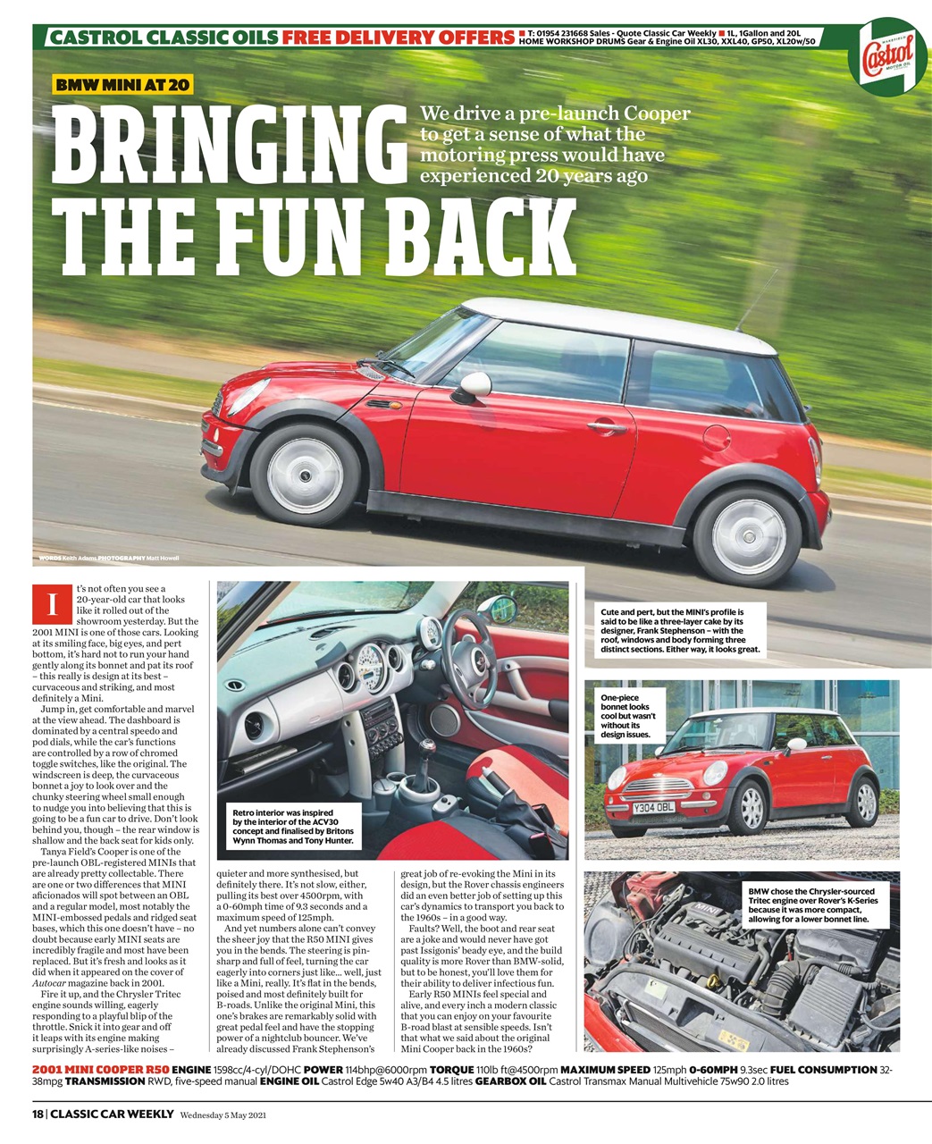 Classic Car Weekly Preview Pages